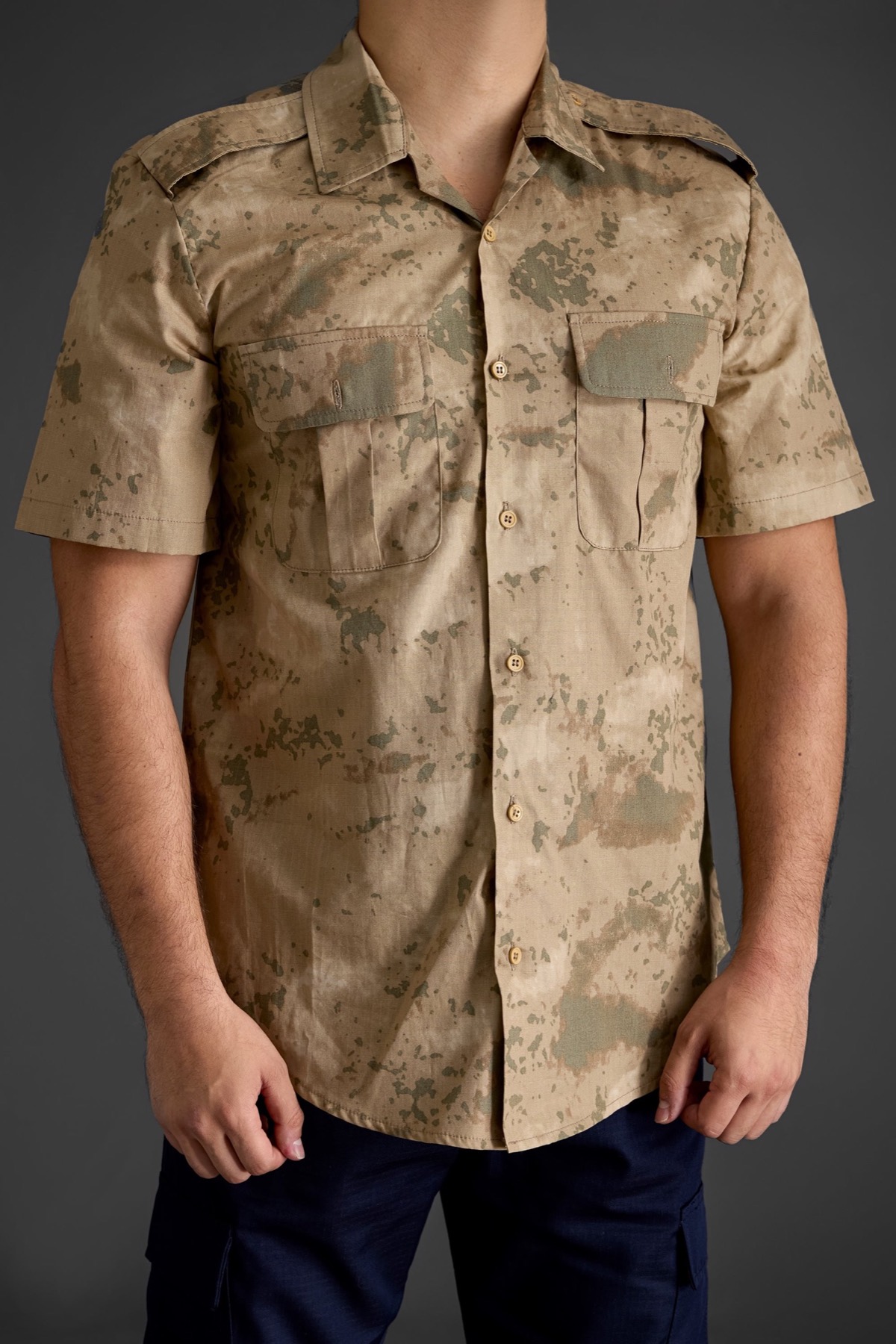 Desert Camouflage Ripstop Shirt - Designed for Gendarmerie Forces