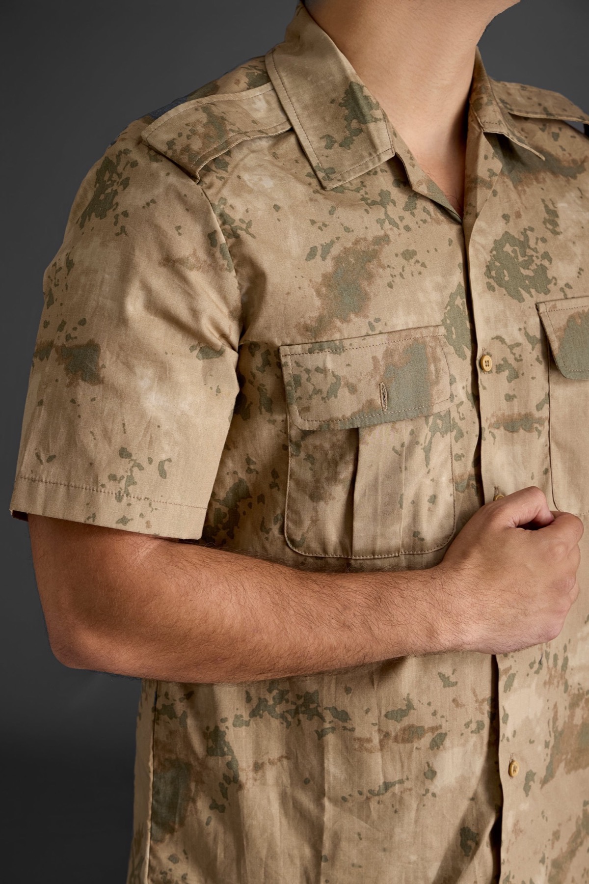 Desert Camouflage Ripstop Shirt - Designed for Gendarmerie Forces