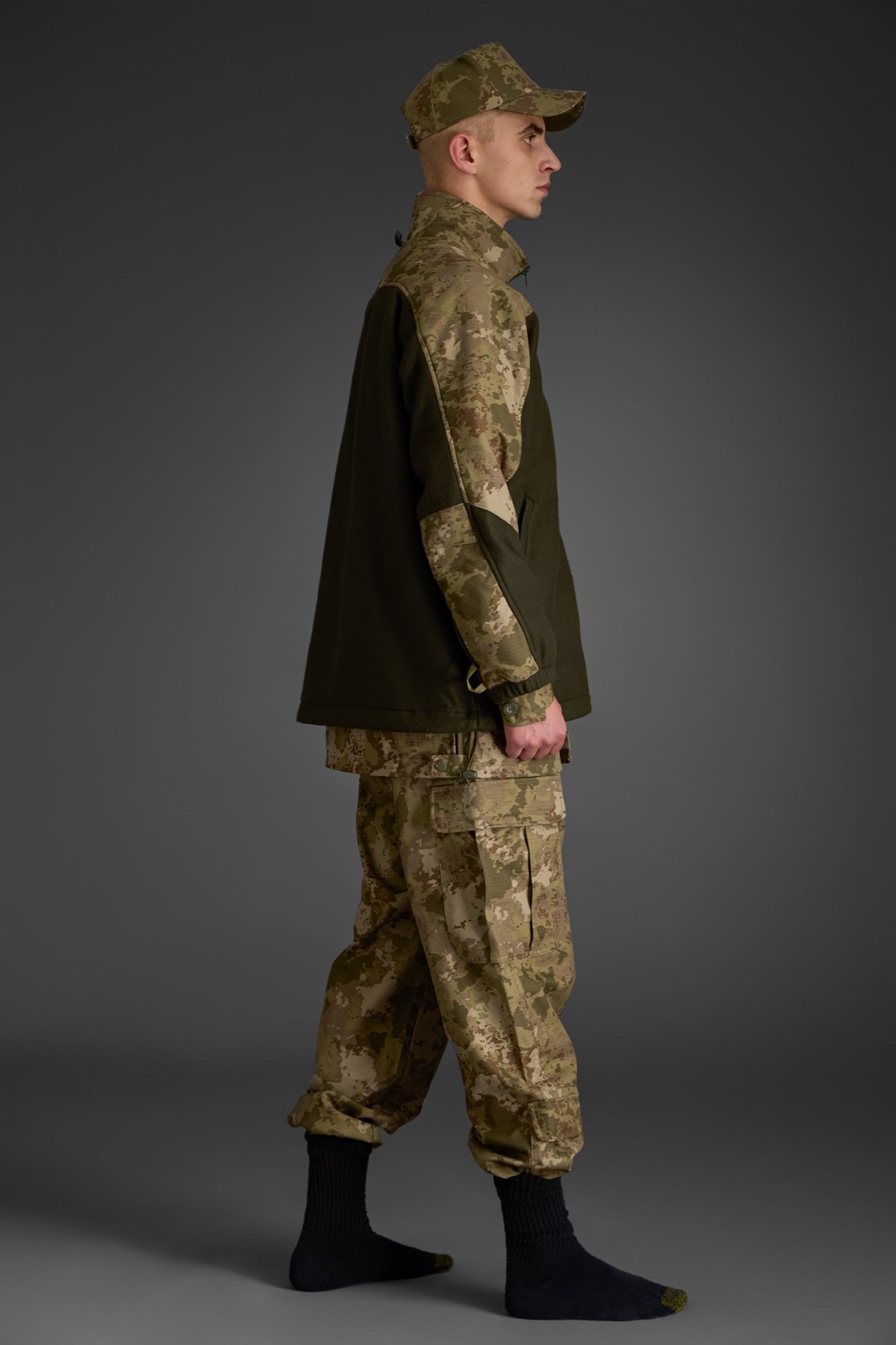Polar Fleece designed for land forces