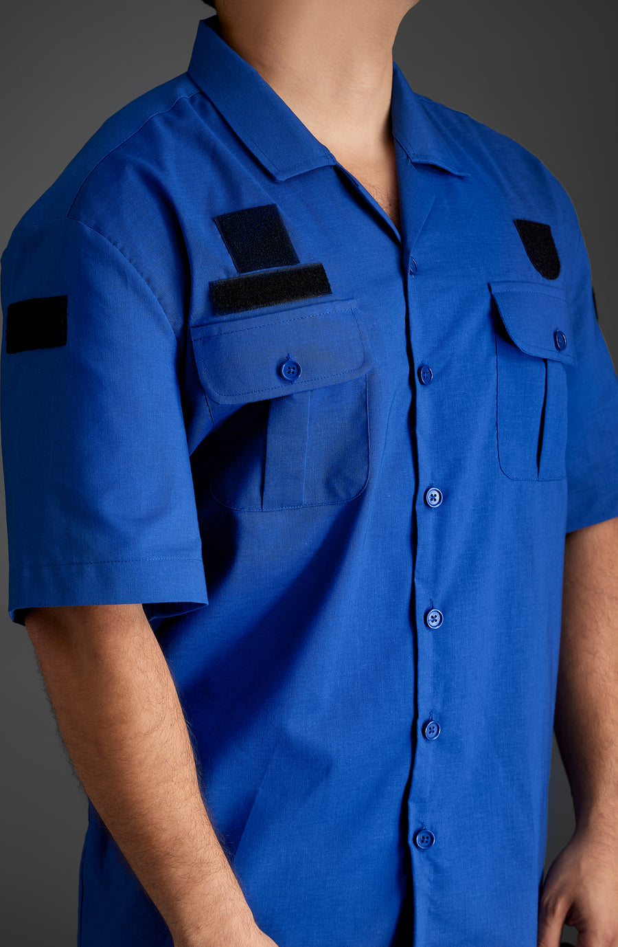 Blue Shirt Designed for Gendarmerie and Coast Guards