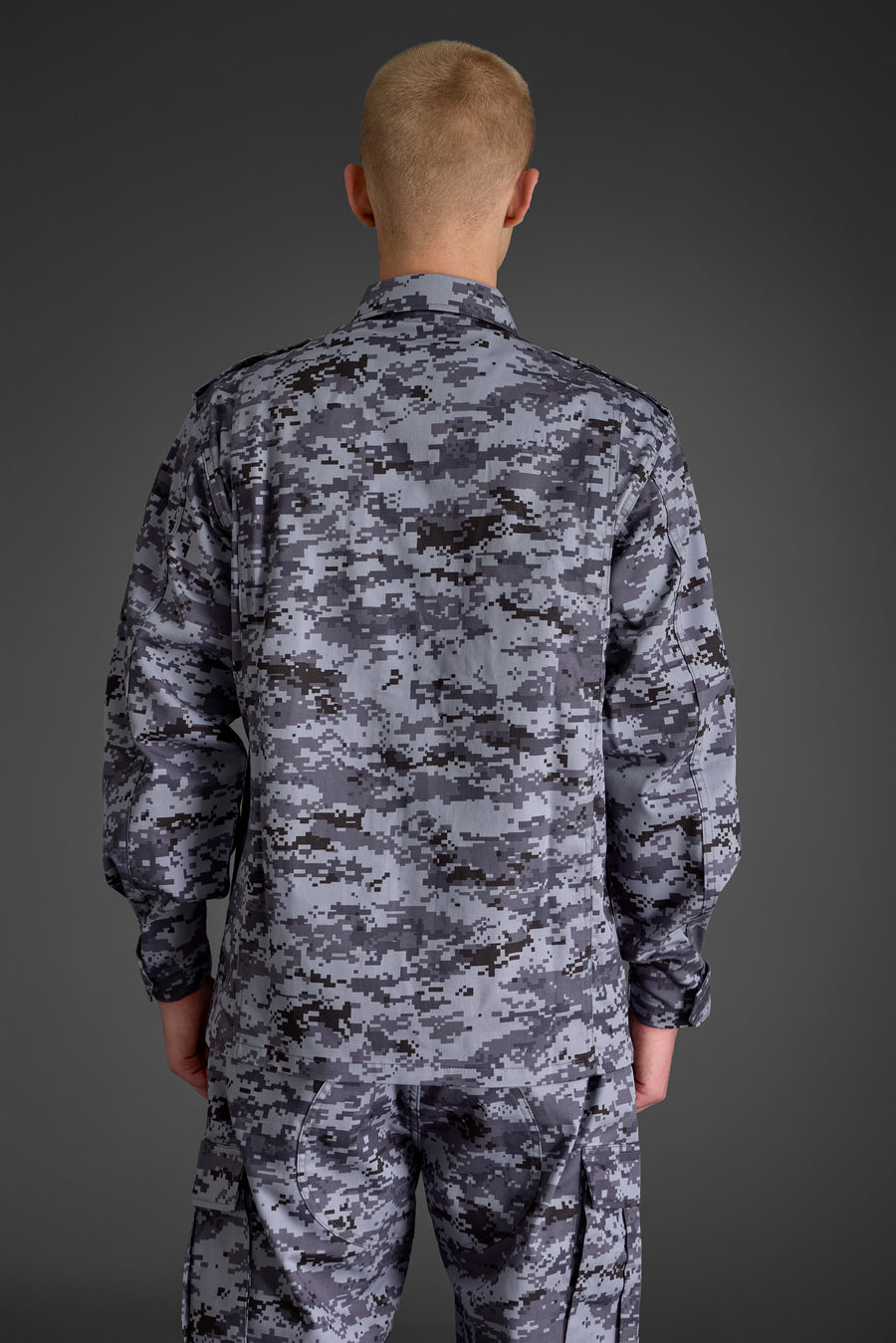 Grey Camouflage BDU Designed for Police Special Forces
